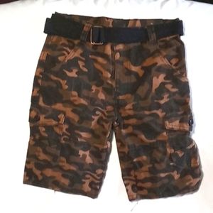 Kids Camo Shorts Size 10